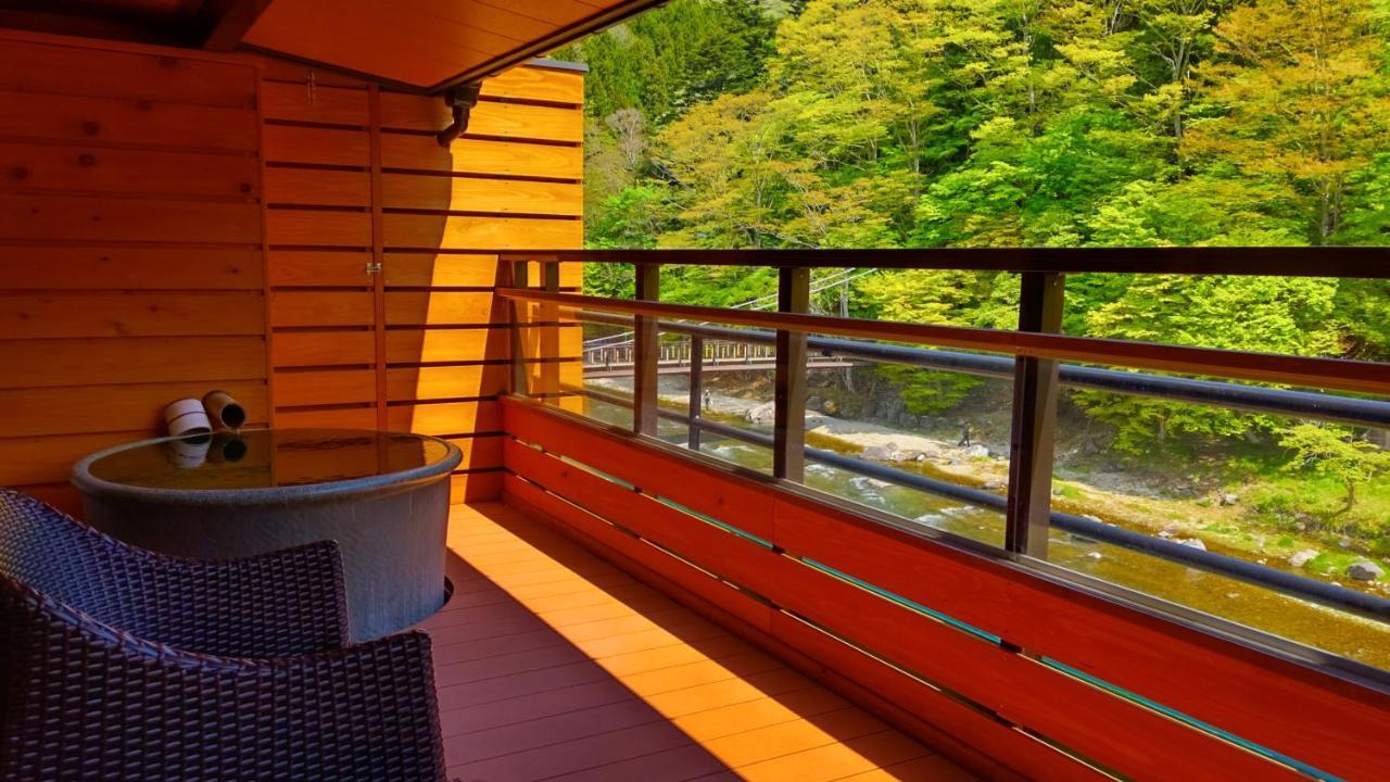 Shiobara Onsen Ryokan Kamiaizuya Nasushiobara Exteriör bild