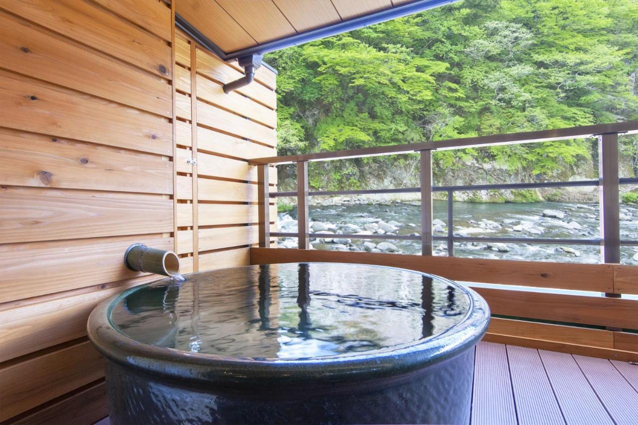 Shiobara Onsen Ryokan Kamiaizuya Nasushiobara Exteriör bild