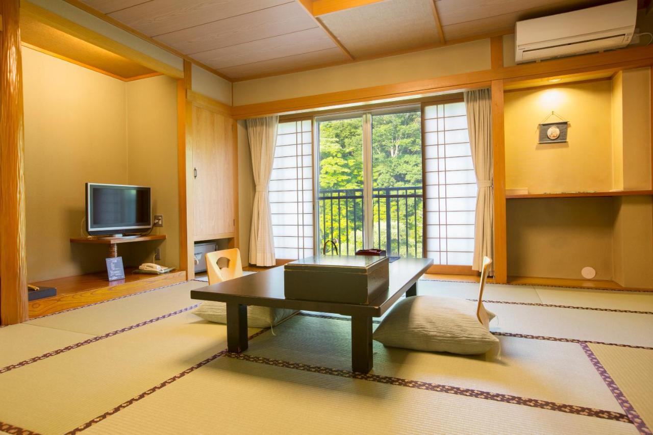 Shiobara Onsen Ryokan Kamiaizuya Nasushiobara Exteriör bild